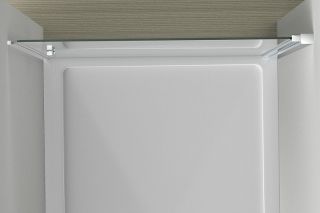 Душевая дверь Vincea Alpha 75 VDP-3AL750CL профиль Хром стекло прозрачное