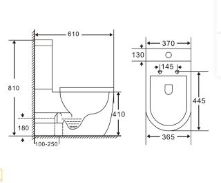 Бачок для унитаза Vincea Evo VT2T-34 Белый