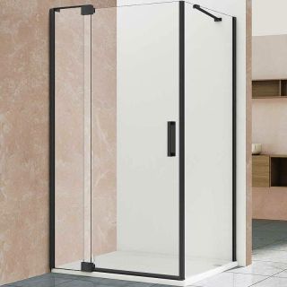 Душевой уголок Vincea Extra 90х90 VSR-1E809090CLB профиль Черный стекло прозрачное Душевой уголок Vincea Extra 90х90 VSR-1E809090CLB профиль Черный стекло прозрачное