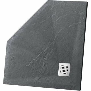 Душевой поддон из искусственного камня Vincea 90x90 VST-4SP9090A Антрацит Душевой поддон из искусственного камня Vincea 90x90 VST-4SP9090A Антрацит