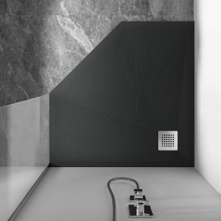 Душевой поддон из искусственного камня Vincea 90x90 VST-4SP9090A Антрацит Душевой поддон из искусственного камня Vincea 90x90 VST-4SP9090A Антрацит