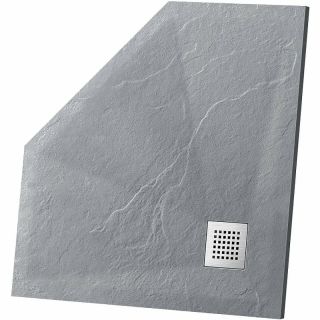 Душевой поддон из искусственного камня Vincea 100х100 VST-4SP1010G Серый Душевой поддон из искусственного камня Vincea 100х100 VST-4SP1010G Серый