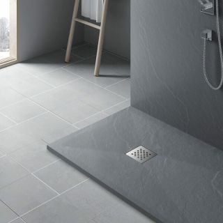 Душевой поддон из искусственного камня Vincea 160x90 VST-4SR9016G Серый Душевой поддон из искусственного камня Vincea 160x90 VST-4SR9016G Серый