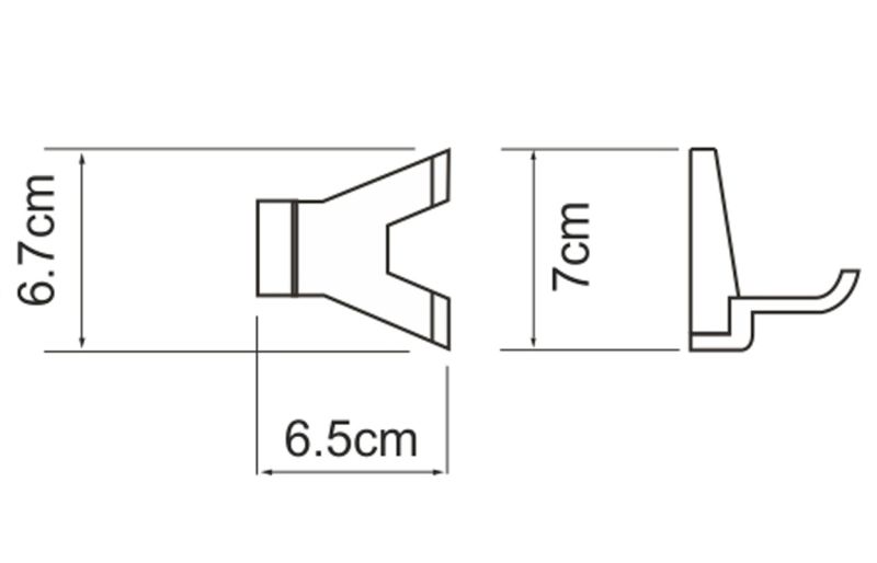 WasserKRAFT Крючок двойной Abens K-3223D WasserKRAFT Крючок двойной Abens K-3223D
