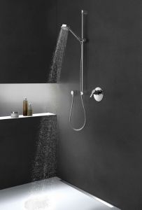 Душевая стойка Kludi Logo Dual shower system с термостатом хром 6809205-00