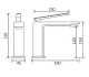 Смеситель для раковины Milleau ELEGANT ML6736223LS-MB черный
