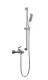 Смеситель для ванны и душа Milleau CRISTAL MLV6223BD-MB черный