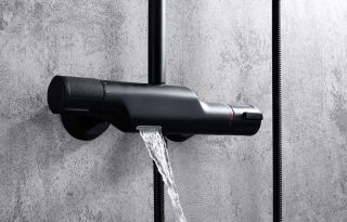 Душевая стойка Milleau Double MLV8223PDD-MB черный