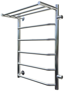 Водяной полотенцесушитель Тругор Браво ПМ 1 П 50x80x40см с полкой правый хром Браво1/ПМ508040Пправ