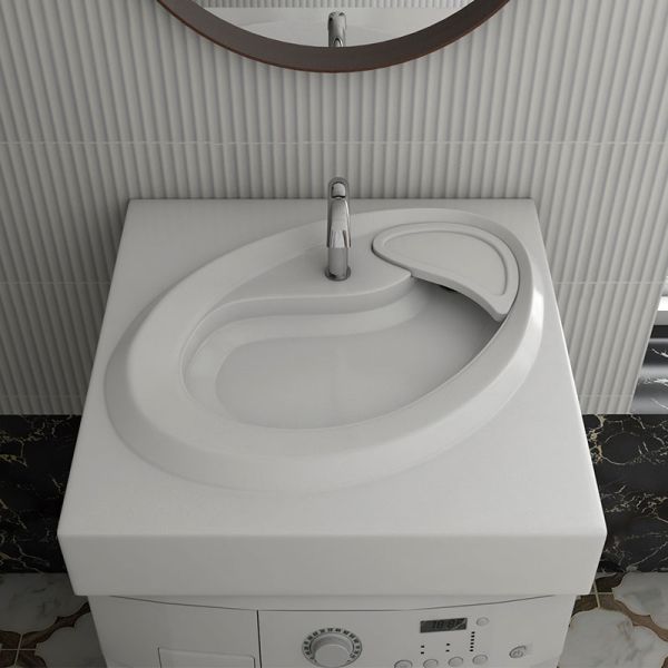 Раковина над стиральной машиной Madera Ameli 60см белый 4627173210416