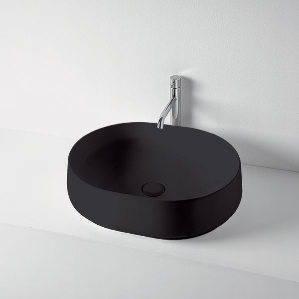 Раковина Kerasan F10 460531 черная 56 см