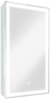 Зеркало-шкаф с подсветкой Art&Max Techno правый 35см белый AM-Tec-350-650-1D-R-DS-F Зеркало-шкаф с подсветкой Art&Max Techno правый 35см белый AM-Tec-350-650-1D-R-DS-F