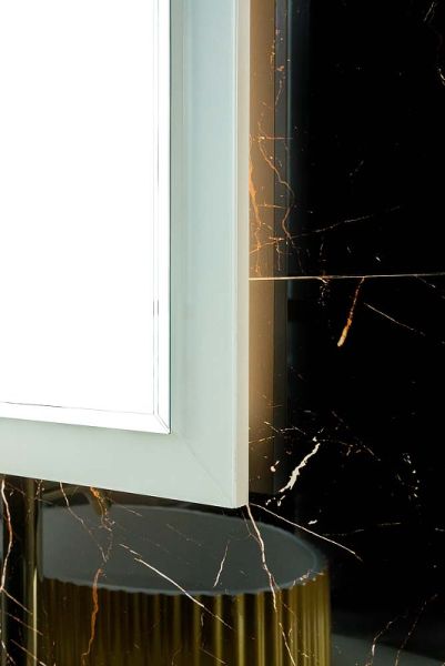 Зеркало с подсветкой Armadi Art Dolce 567-W 70 см жемчужный белый