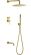 Душевая система Boheme Uno 464-2-G золото