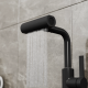 Смеситель для кухни с поворотной лейкой RUSH Tinos (TI3732-17Black) Смеситель для кухни с поворотной лейкой RUSH Tinos (TI3732-17Black)