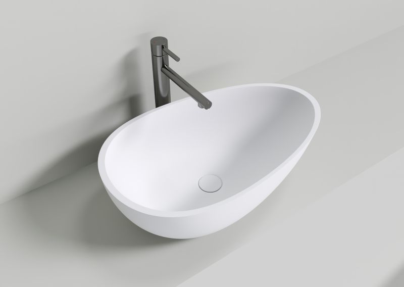 Накладная раковина NT Bagno Napoli NT404 60см белый матовый