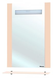 Зеркало с подсветкой Bellezza Берта 60см бежевый 00000001038
