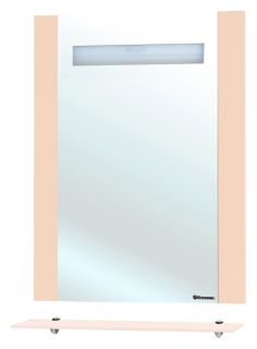 Зеркало с подсветкой Bellezza Берта 75см бежевый 00000001042 Зеркало с подсветкой Bellezza Берта 75см бежевый 00000001042