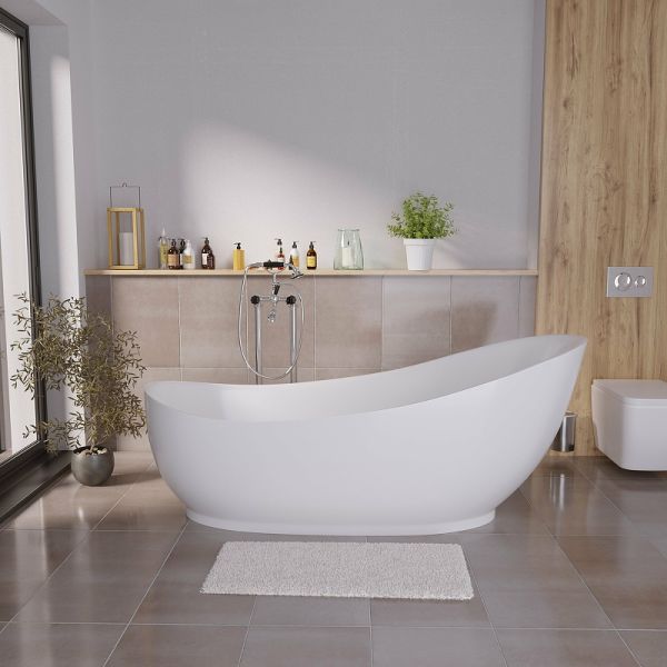 Акриловая ванна Grossman GR-2301 180x80см белый
