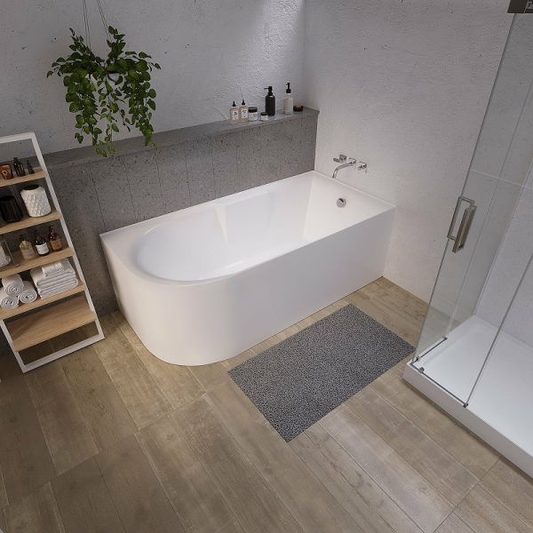Акриловая ванна Grossman GR-2201R 150x75см левосторонняя