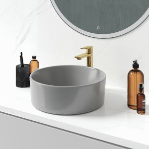 Раковина Grossman GR-3013GM 40см тёмно-серый матовый
