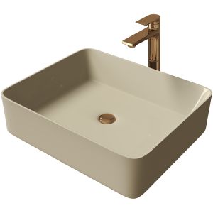 Раковина Grossman GR-3016BEM 48см бежевый матовый
