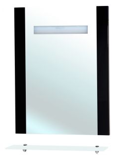 Зеркало с подсветкой Bellezza Берта 75см черный 4610712050048 Зеркало с подсветкой Bellezza Берта 75см черный 4610712050048