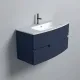 Тумба под раковину Jacob Delafon Nona EB1889RU-G98 100 см с интегрированными ручками тёмно-синий