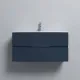 Тумба под раковину Jacob Delafon Nona EB1889RU-G98 100 см с интегрированными ручками тёмно-синий