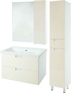 Зеркало-шкаф Bellezza Пегас 80см правый бежевый 00000008054 Зеркало-шкаф Bellezza Пегас 80см правый бежевый 00000008054