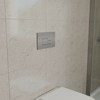 Клавиша смыва D&K Quadro DB1519001 Хром