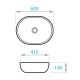Раковина Koller Pool Round RN-0600-WB 60 x 41.5 см Раковина Koller Pool Round RN-0600-WB 60 x 41.5 см