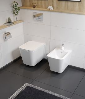 Биде Koller Pool Kvadro KR-0485-B подвесное Биде Koller Pool Kvadro KR-0485-B подвесное