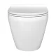 Унитаз подвесной VitrA Integra Round (Интегра Раунд) 7041B003-0075 безободковый антибактериальное покрытие Hygiene (Хайджн)