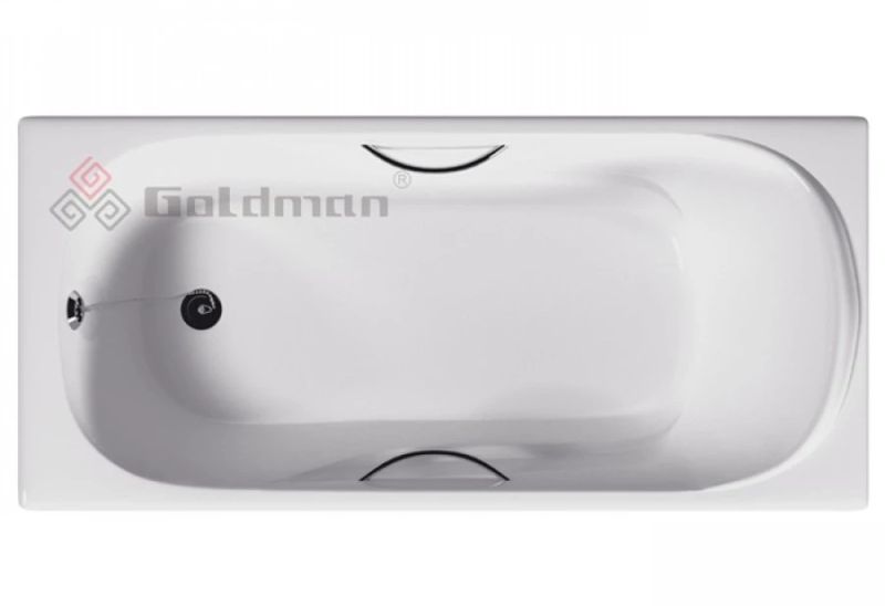 Ванна чугунная Goldman Nova NV15075 150x80см с ножками