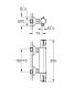 Смеситель с термостатом Grohe Grohtherm 800 34558000