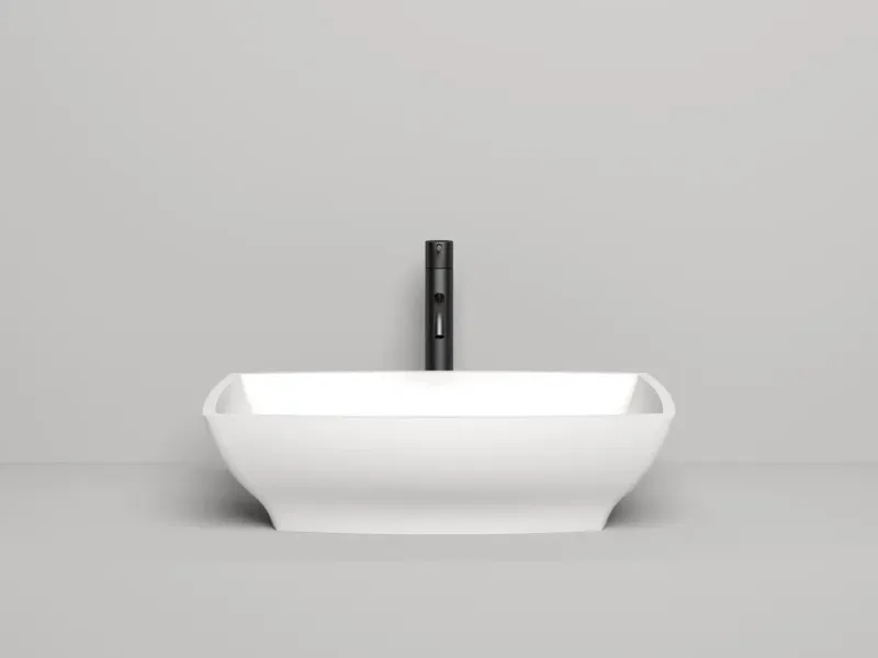 Накладная раковина Salini Gloria 04 S-Stone 1102204MRH 60см RAL снаружи Накладная раковина Salini Gloria 04 S-Stone 1102204MRH 60см RAL снаружи