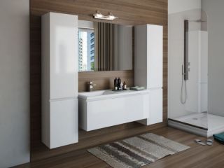 Пенал подвесной Эстет Dallas Luxe ФР-00001948 Л 40см белый Пенал подвесной Эстет Dallas Luxe ФР-00001948 Л 40см белый