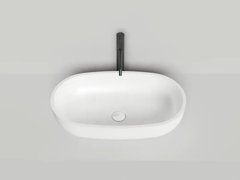 Накладная раковина Salini Gloria 05 S-Stone 1102205MRH 64см RAL снаружи Накладная раковина Salini Gloria 05 S-Stone 1102205MRH 64см RAL снаружи