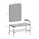 Консоль Salini Ninfea 27N114 140см с зеркалом Консоль Salini Ninfea 27N114 140см с зеркалом