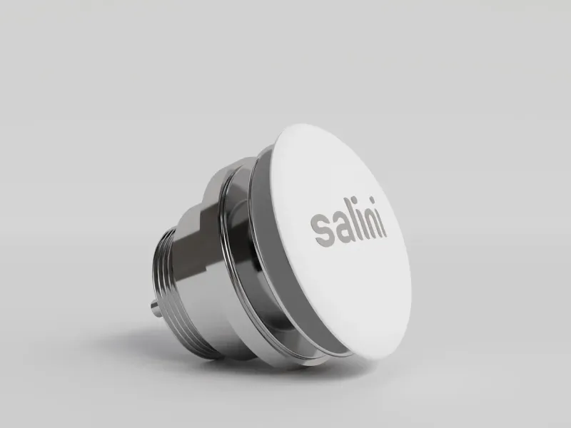 Донный клапан для раковины Salini S-Stone 16621RG D 601 белый матовый Донный клапан для раковины Salini S-Stone 16621RG D 601 белый матовый