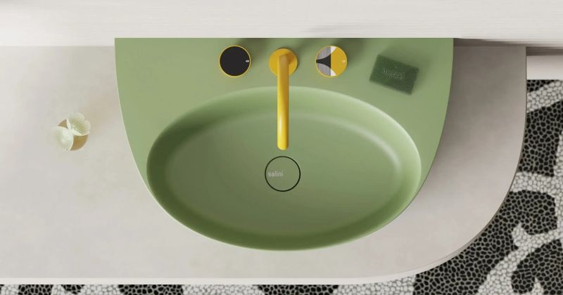 Подвесная раковина Salini Alda Wall 03 S-Sense 140313GRF 71см RAL полностью Подвесная раковина Salini Alda Wall 03 S-Sense 140313GRF 71см RAL полностью