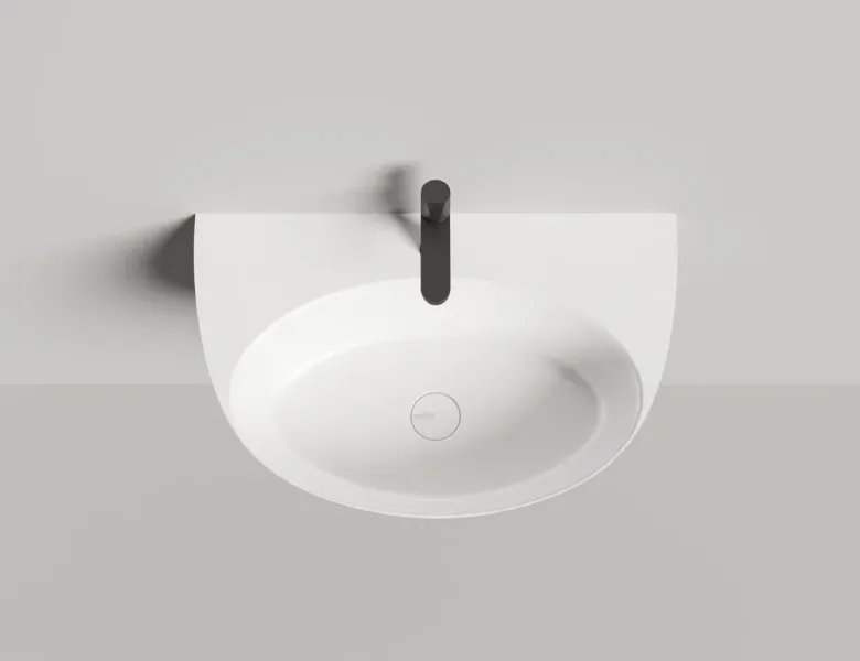 Подвесная раковина Salini Alda Wall 03 S-Stone 140323MRF 71см RAL полностью