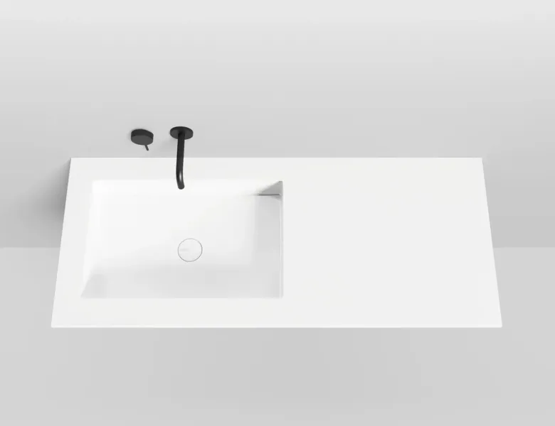 Встраиваемая раковина Salini Marea 14 S-Stone 1802214M 60см белый матовый Встраиваемая раковина Salini Marea 14 S-Stone 1802214M 60см белый матовый