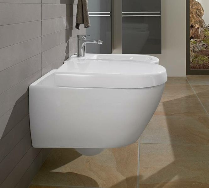 Биде Villeroy Boch Subway 54000001 подвесное Альпийский белый