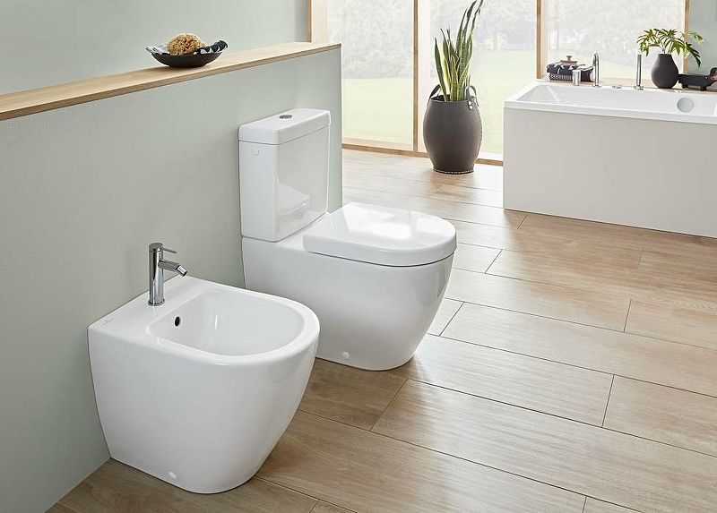Биде Villeroy Boch Subway 54000001 подвесное Альпийский белый