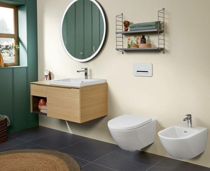 Биде Villeroy Boch Subway 54000001 подвесное Альпийский белый