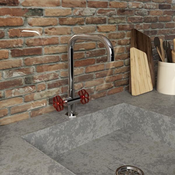 Смеситель для кухни Paini Garage 72CR490RB599BREPT хром