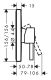 Смеситель для душа Hansgrohe Finoris 76615670