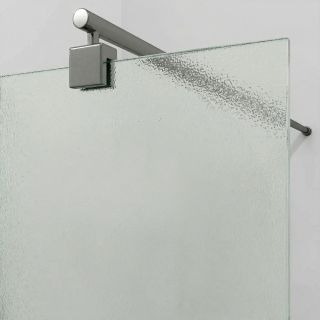 Душевая перегородка WasserKRAFT Rur 30W39GR-TXG 90 см профиль графит стекло текстурное